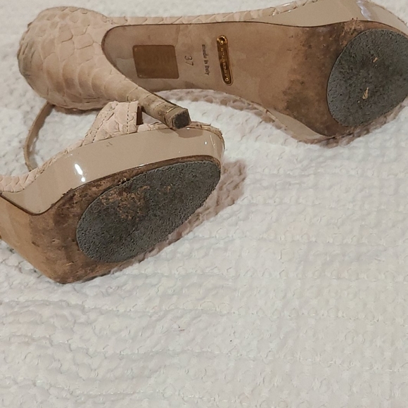 Burberry Python Platform Sandal - Picture 8 of 11